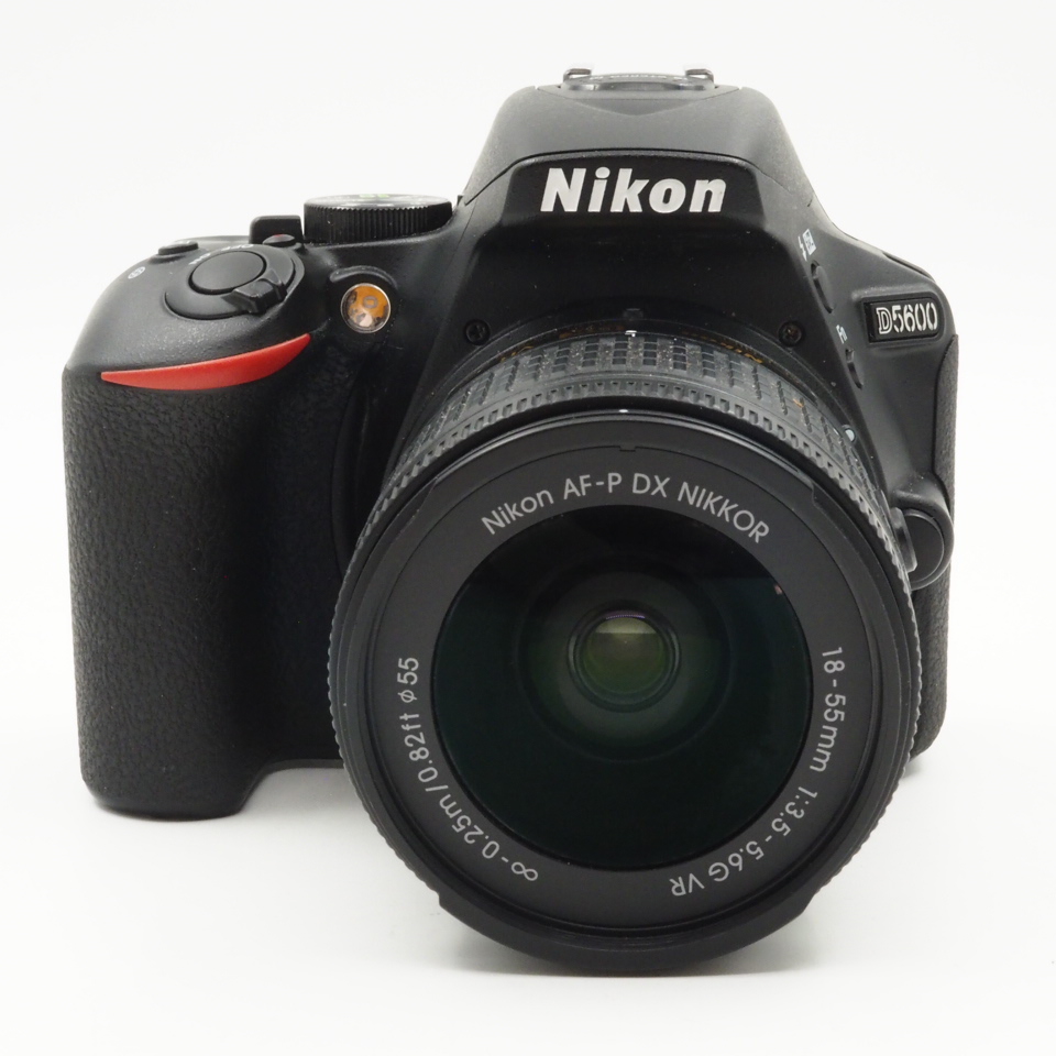 Used Nikon D5600 DSLR Camera & 18-55mm AFP VR Zoom Lens
