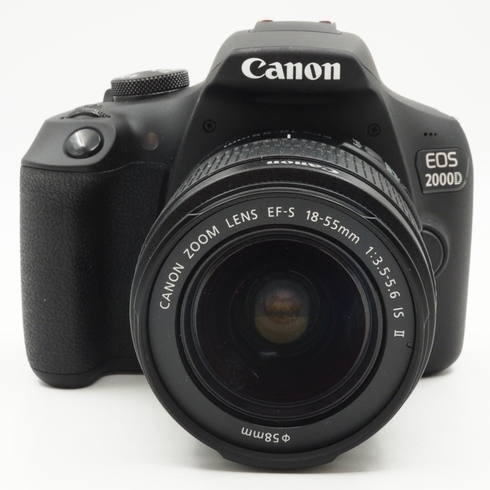 Used Canon EOS 2000D DSLR Camera & 18-55mm IS Lens