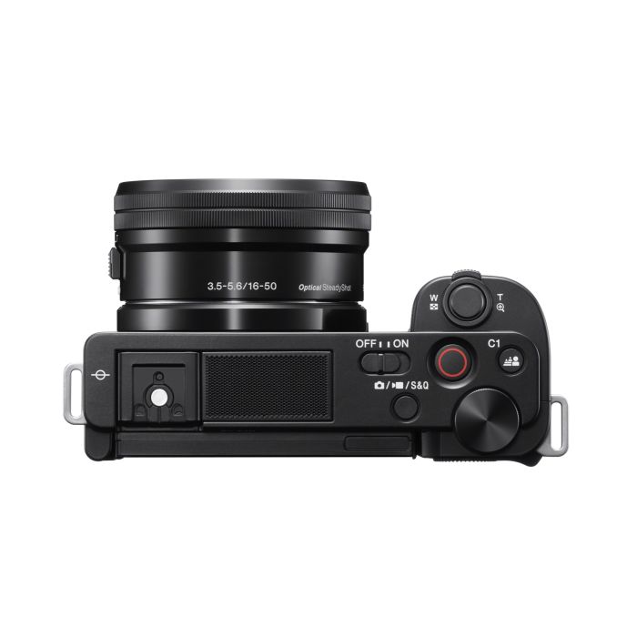 Sony Alpha ZV-E10 Mirrorless Camera with 16-50mm Lens (Black) - Deluxe  Accessory Bundle