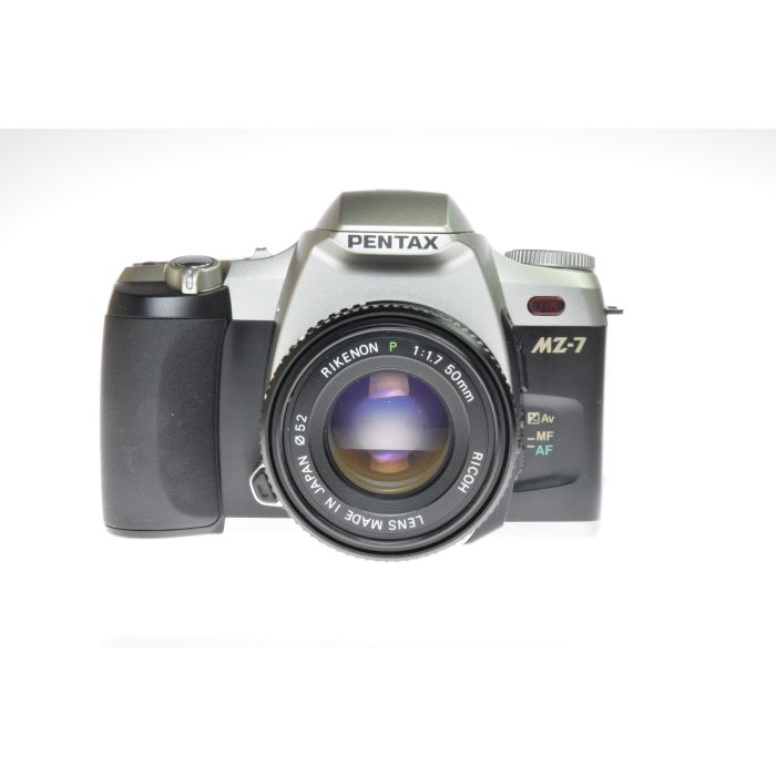 Used Pentax MZ-7 35mm SLR Camera with Ricoh 50mm f1.7