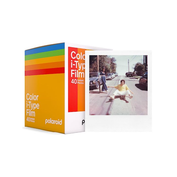 Polaroid i-Type Colour Instant Print Film Five Pack (40 Shots)
