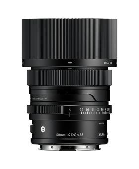 Sigma AF 50mm f2 DG I C Lens - Black (Sony FE)