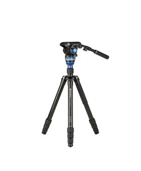 Benro A3883 Aluminium Travel Tripod & S6 PRO Video Head Kit