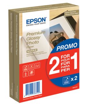 Epson 10x15cm (6x4") Premium Glossy Photo Paper 2-4-1