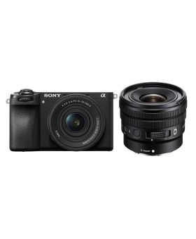 Sony A6700 Mirrorless Camera, 16-50mm II & 10-20mm f4 Lens
