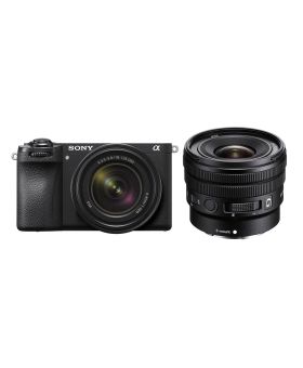 Sony A6700 Mirrorless Camera, 18-135mm & 10-20mm f4 Lens