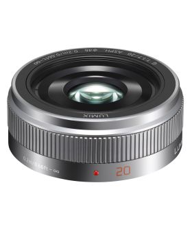 Panasonic 20mm f1.7 LUMIX G II ASPH. Lens (Silver)