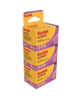 Kodak Gold 200 Triple Pack 35mm Film (36 Exposures x3)
