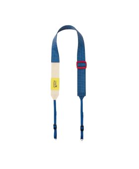 Long Weekend Adjustable Camera Neck Strap - Creme Multi