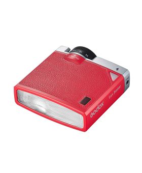 Godox Lux Junior Retro Camera Flash (Red)