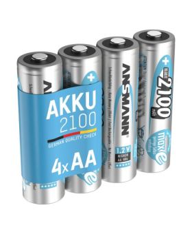 Ansmann AA Rechargeable Batteries (4-Pack)