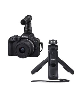 Canon EOS R50 Mirrorless Camera, 18-45mm IS STM Lens Vlogging Kit (Open Box)