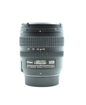 Used Nikon 18-70mm f3.5-4.5G ED-IF DX AF-S Nikkor Lens