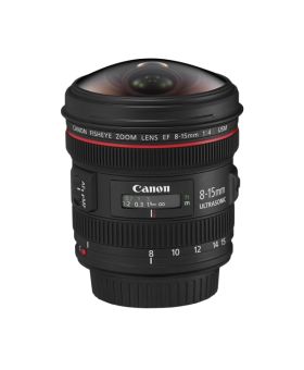 Canon 8-15mm f4L Fisheye USM EF Lens