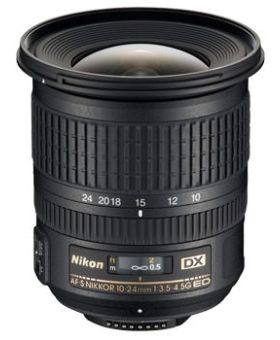 Nikon 10-24mm f3.5-4.5G ED AF-S DX