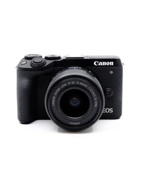 Used Canon EOS M6 Mark II Mirrorless Camera & 15-45mm Lens