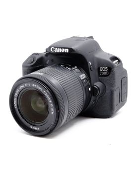Used Canon EOS 700D DSLR Camera & 18-55mm IS Lens