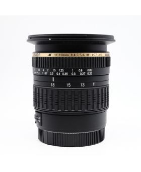 Used Tamron 11-18mm f4.5-5.6 Lens (Canon EF-S)