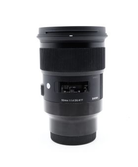 Used Sigma 50mm f1.4 DG HSM Art Lens (Sony FE)