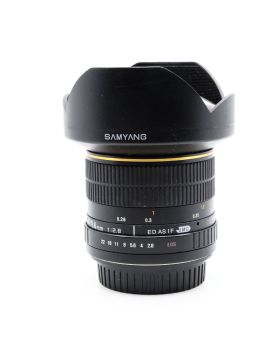 Used Samyang 14mm f2.8 ED AS IF UMC MF Lens (Canon EF)