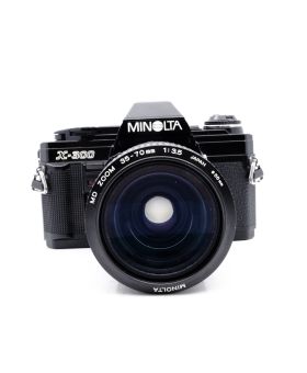 Used Minolta X300 35mm SLR Camera & 35-70mm Lens