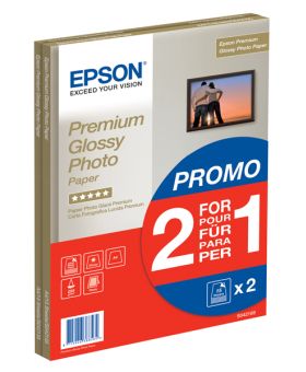 Epson A4 Premium Glossy Photo Paper 2-4-1