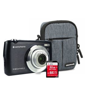 AgfaPhoto Realishot DC8200 Compact Digital Camera Kit (Black)