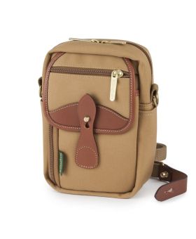 Billingham Airline Stowaway Shoulder Bag (Canvas Khaki/Tan)