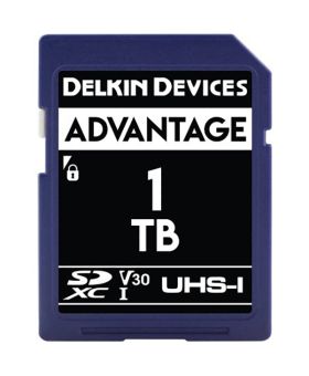 Delkin SD Advantage UHS-I 1TB R100/W80 V30
