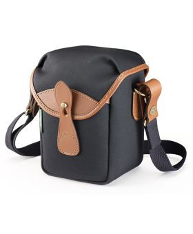 Billingham 72 Camera Bag (Black Canvas/Tan)