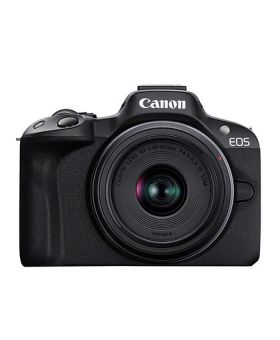 Canon EOS R50 Mirrorless Camera & 18-45mm f4.5-6.3 IS STM Lens (Open Box)