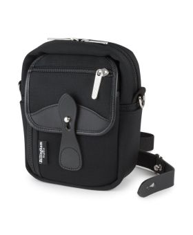 Billingham Compact Stowaway Shoulder Bag (Canvas Black/Black)