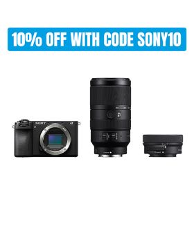 Sony A6700 Mirrorless Camera, 16-50mm II & 75-300mm Lens Wildlife Kit