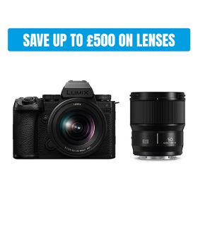 Panasonic Lumix S5 IIX Mirrorless Camera, 20-60mm & 50mm f1.8 Lens
