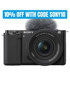 Sony ZV-E10 Mirrorless Hybrid Camera & 16-50mm II Lens