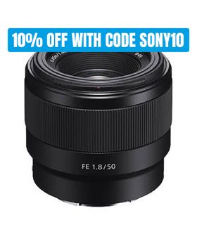 Sony FE 50mm f1.8 Lens