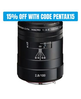 Pentax 100mm f2.8 ED AW D FA Macro Lens