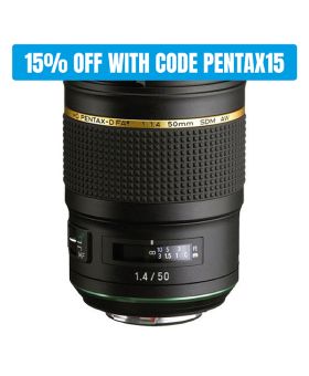 Pentax 50mm f1.4 SDM AW D FA Lens