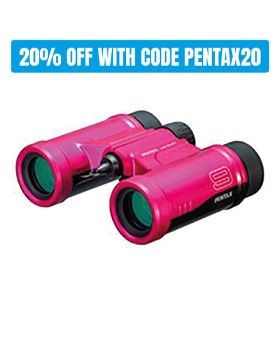 Pentax UD 9x21 Binoculars (Pink)