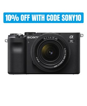 Sony A7C Mirrorless Camera & 28-60mm f4-5.6 Lens (Black)