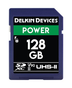Delkin SD Power UHS-II 128GB R300/W250 V90