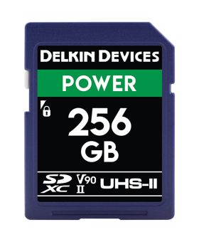 Delkin SD Power UHS-II 256GB R300/W250 V90