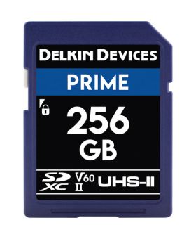 Delkin SD Prime UHS-II 256GB R280/W150 V60