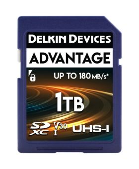 Delkin SD Advantage UHS-I 1TBGB R160/W100 V30