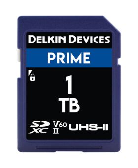 Delkin SD Prime UHS-II 1TB R280/W150 V60