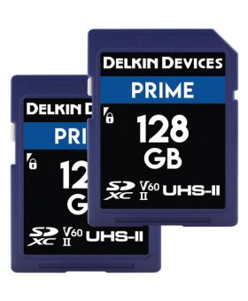 Delkin SD Prime UHS-II 2x 128GB pk R280/W150 V60