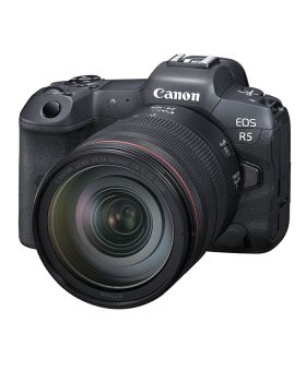 Canon EOS R5 Mirrorless Camera &amp; 24-105mm f4 L IS USM RF Lens