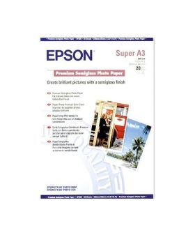 Epson Premium Semi Gloss A3+ Photo Paper 20 Sheets
