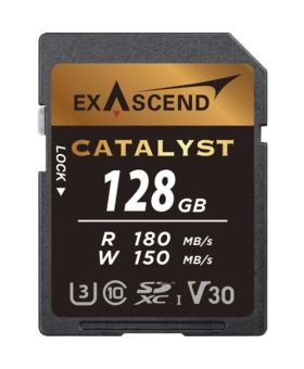 Exascend Catalyst 128GB SDXC UHS-I V30 W150MB/s