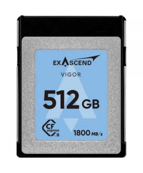 Exascend Vigor 512GB CFexpress Type-B W1700MB/s